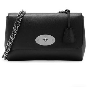 Mulberry Medium Lily in Black Leather